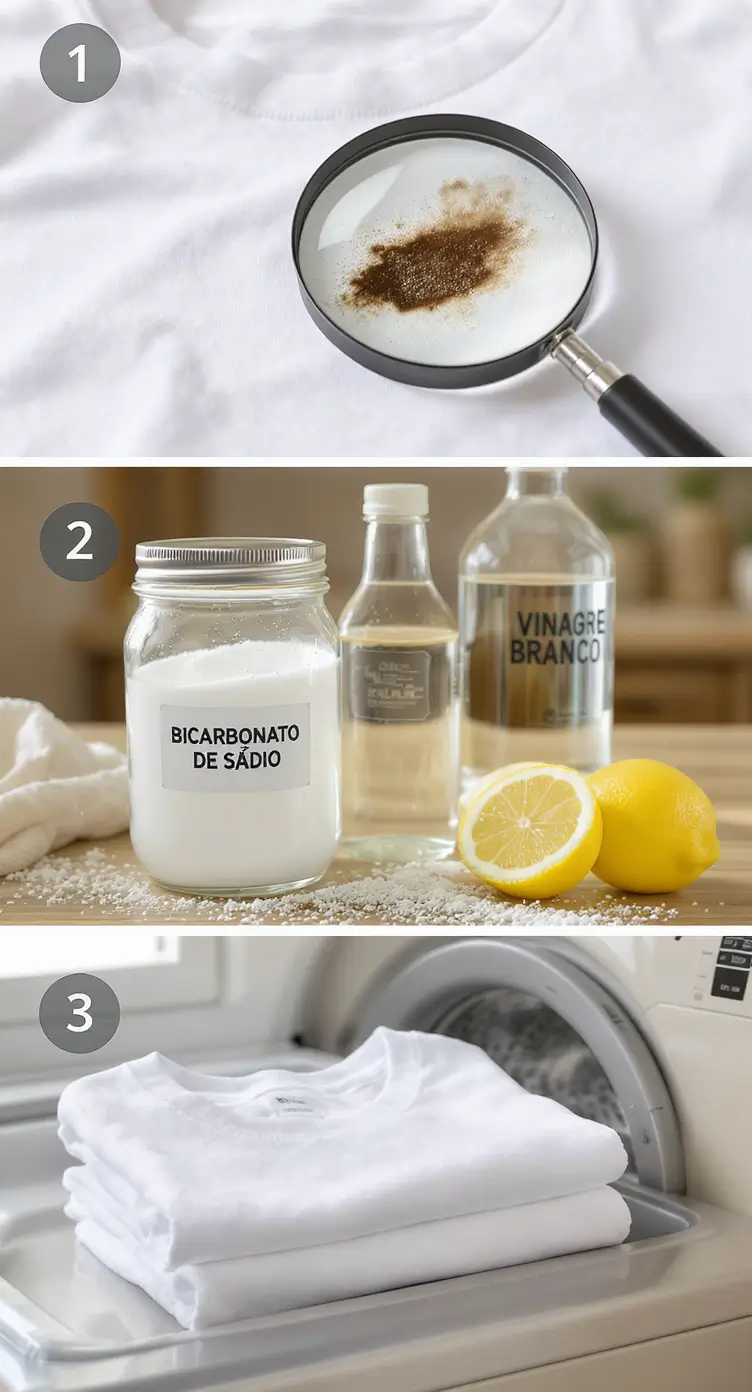 como tirar mancha de roupa: bicarbonato de sódio em pote de vidro