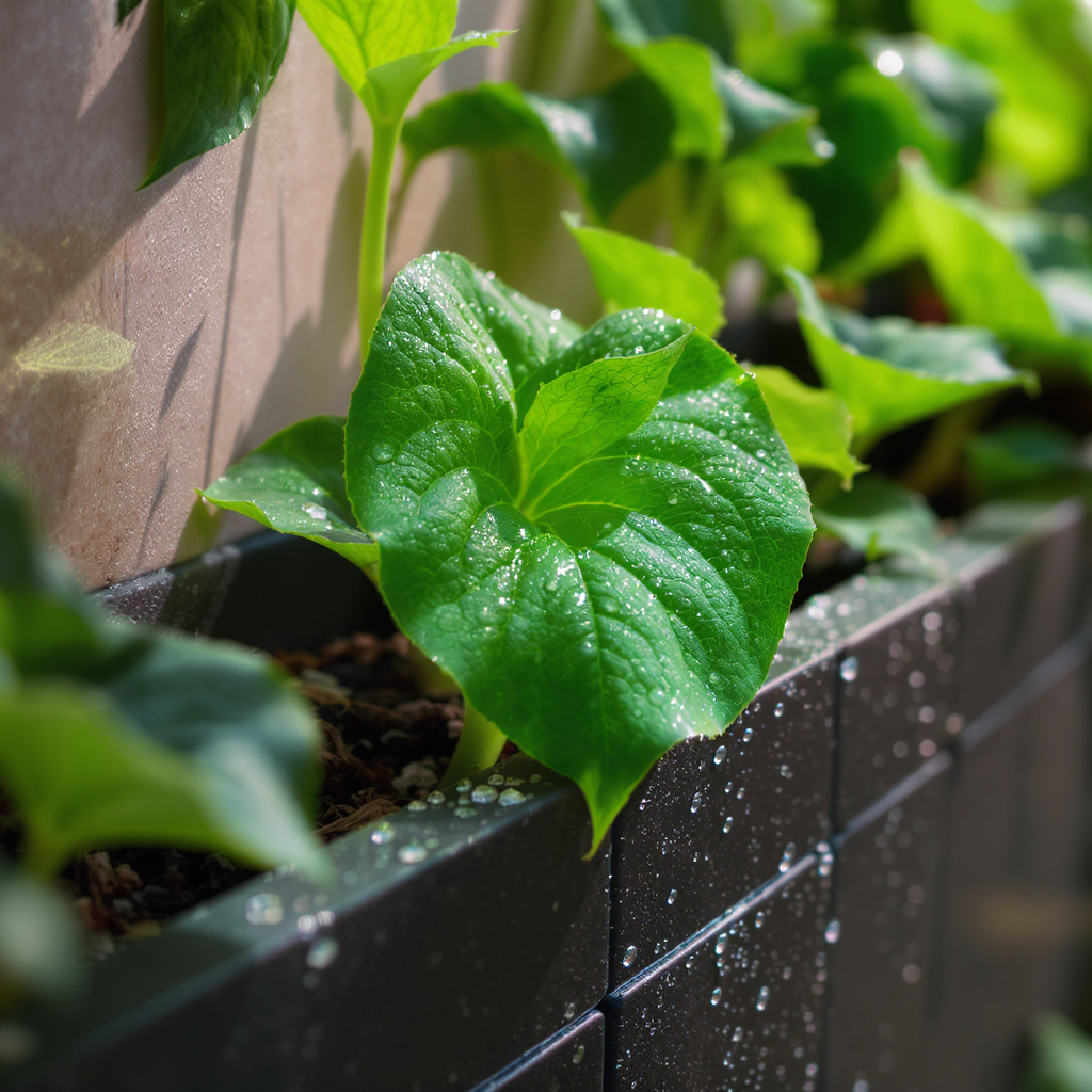 conteúdo visual macro detalhe folha textura horta