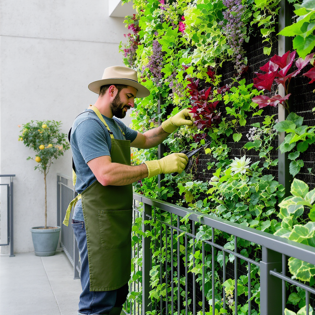 trajes para jardinagem