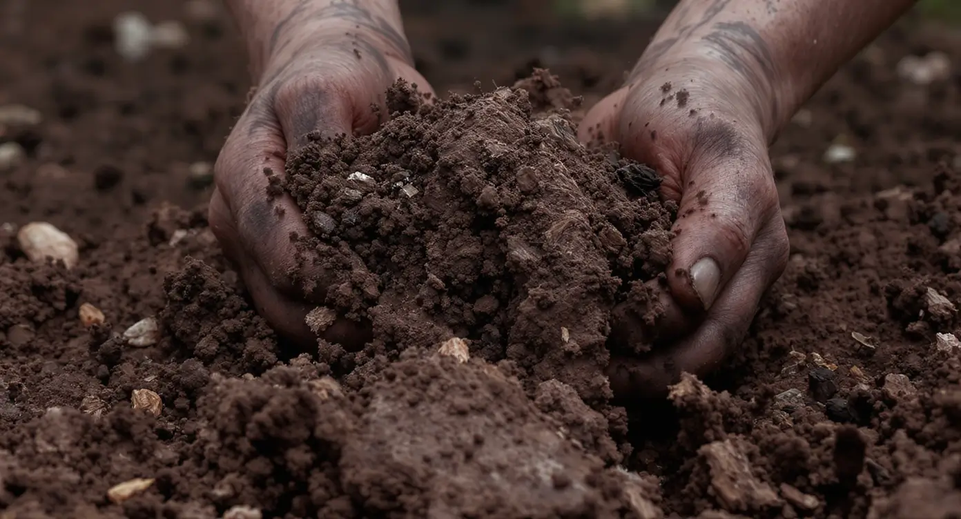 mini composteiro apartamento humus plantas