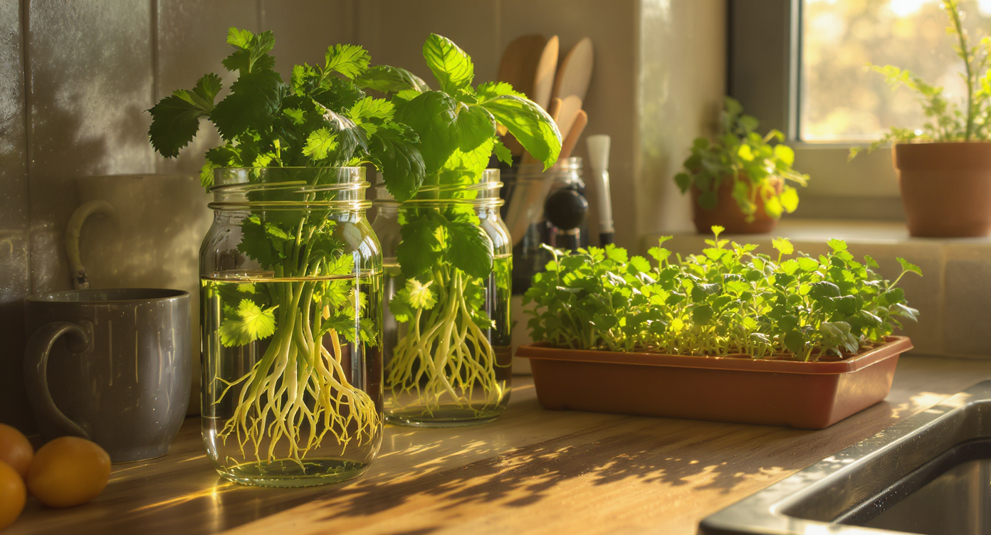 propagação plantas horta vertical