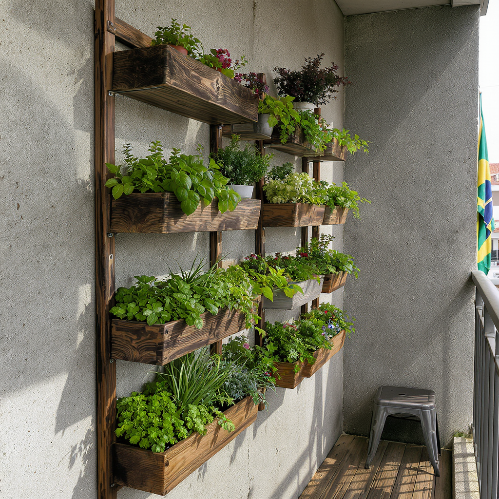 propagação plantas horta vertical