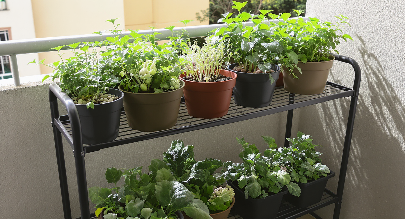 propagação plantas horta vertical