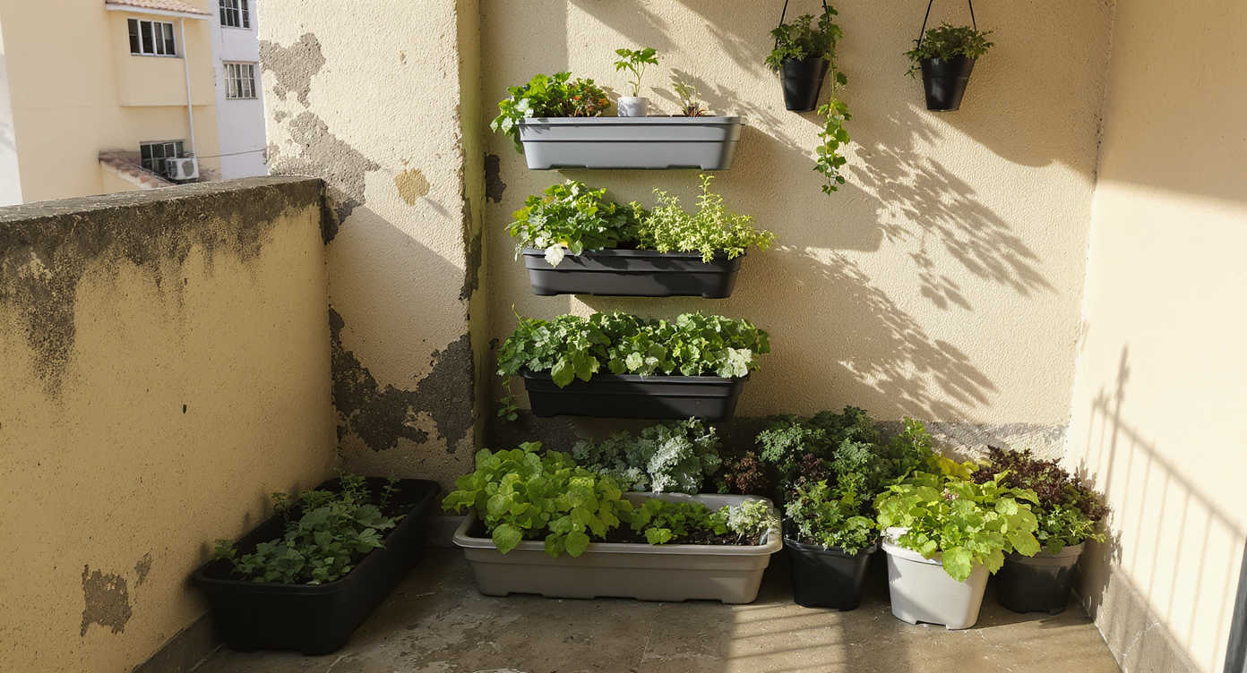 retorno horta vertical apartamento